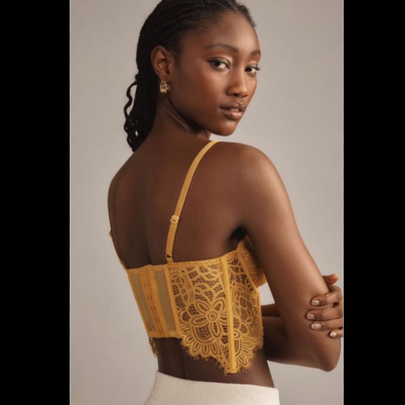 Anthropologie The Giselle Lace Bustier - Picture 2 of 2
